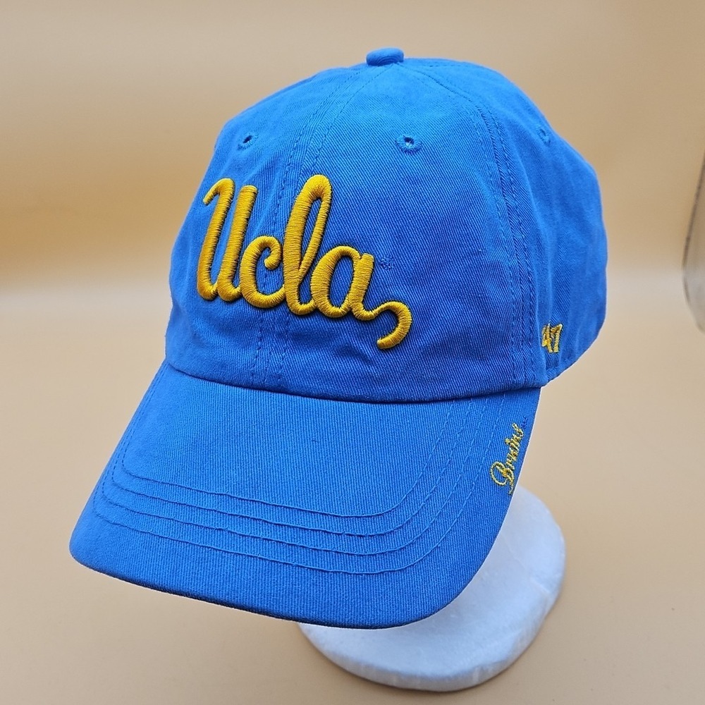 UCLA Bruins Hat Cap 47 Brand One Size Adjustable Women's Blue Yellow